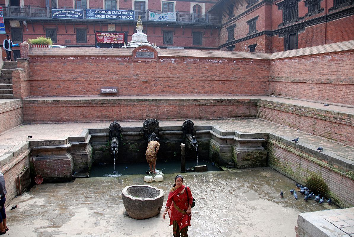 Kathmandu Patan Durbar Square 25 Manga Hiti Sunken Water Conduit 